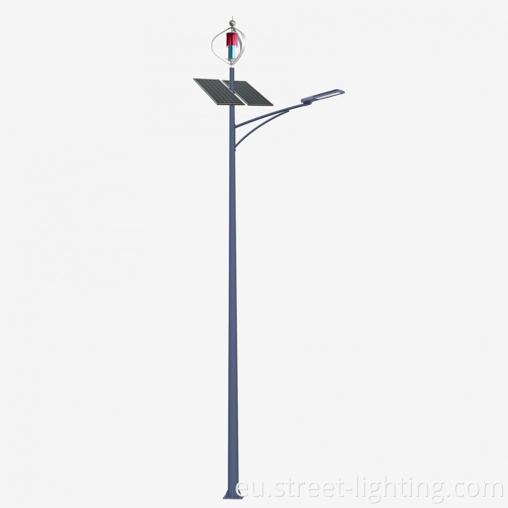 Solar Hybrid Street Light Wind